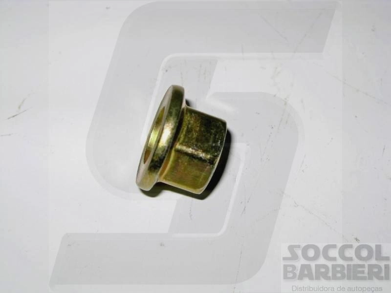 PORCA DE RODA DIANTEIRA/TRASEIRA MB 608/708 - ZINCADA AMARELA - M14X1,5 CHAVE 19MM