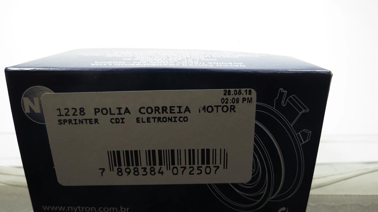 POLIA CORREIA ALTERNADOR/MOTOR MB SPRINTER CDI - ELETRONICO - 17X63,70X22,50MM