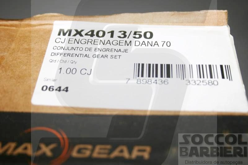 KIT REPARO DIFERENCIAL/CAIXA SATÉLITE EIXO DANA 267 SIMPLES SATELITE/DIFERENCIAL FORD F-250/350 99/02 9/10/11X41