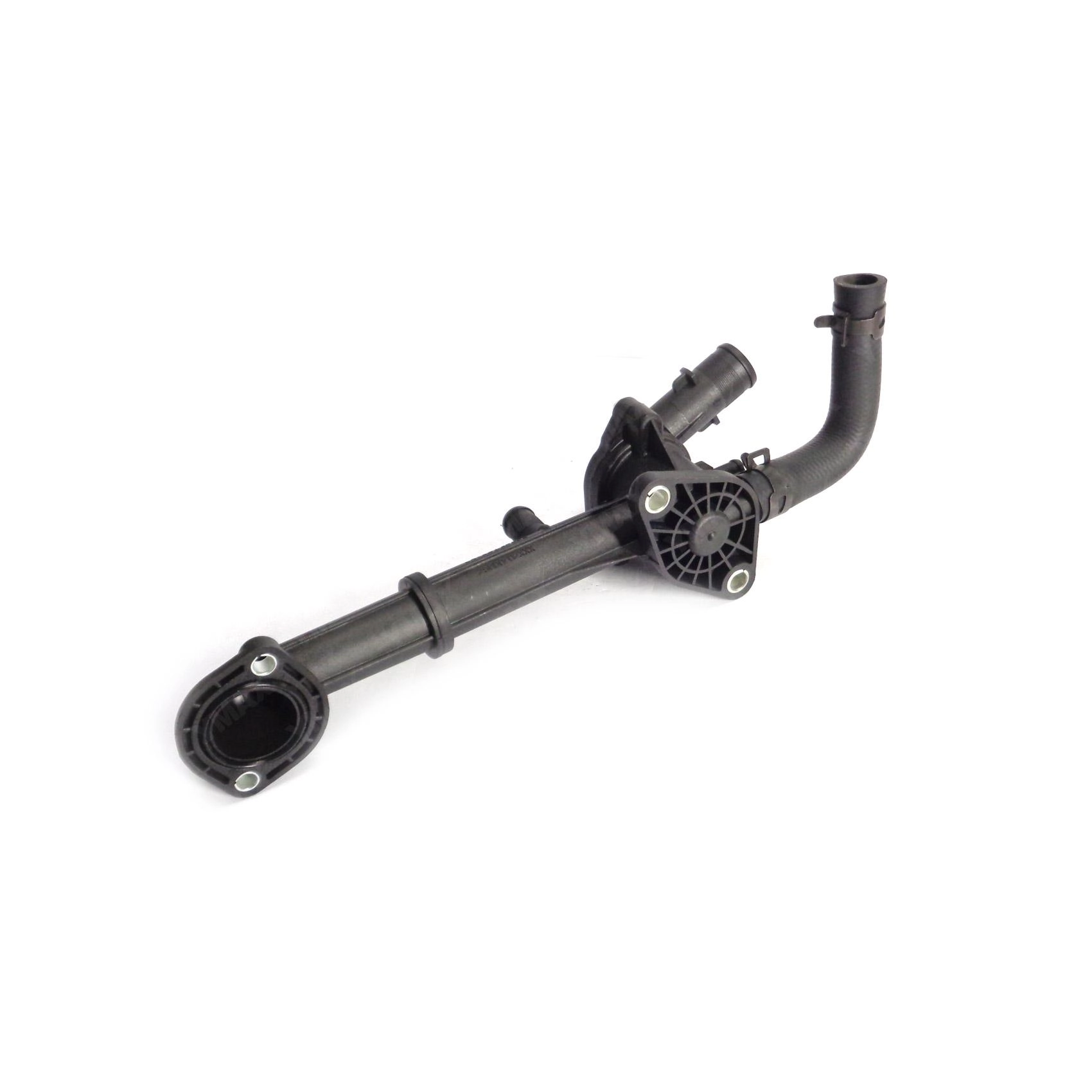 CARCAÇA PLÁSTICA COM VÁLVULA TERMOSTÁTICA KIA PICANTO 1.0 12V 2008/2011 FLANGE/SEM SENSOR