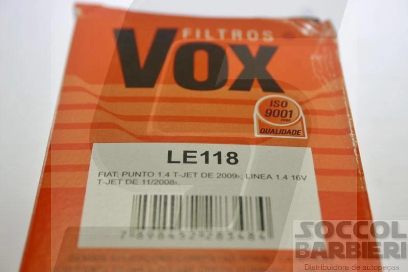 FILTRO OLEO FIAT 500 07/ BRAVO 11/ LINEA/PUNTO T-JET 08/ STRADA 1.3 06/11 ALFA ROMEO GIULIETA/MITO