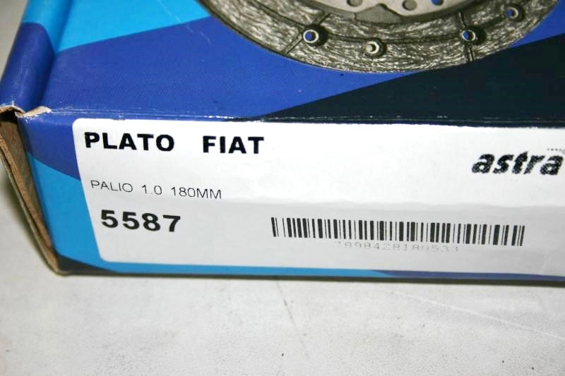 PLATO EMBREAGEM FIAT PALIO 1.0 96/ EXCETO FIRE - 180MM