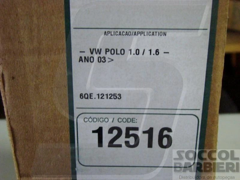 RADIADOR MOTOR SEM AR CONDICIONADO VW FOX/NOVO POLO 1.0/1.6 02/10 - MANUAL - COM ENCAIXE RÁPIDO