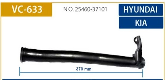 TUBO REFRIGERAÇÃO ÁGUA MOTOR AGUA KIA SPORTAGE 2.7 05/ HYUNDAI SONATA 02/03 TUCSON