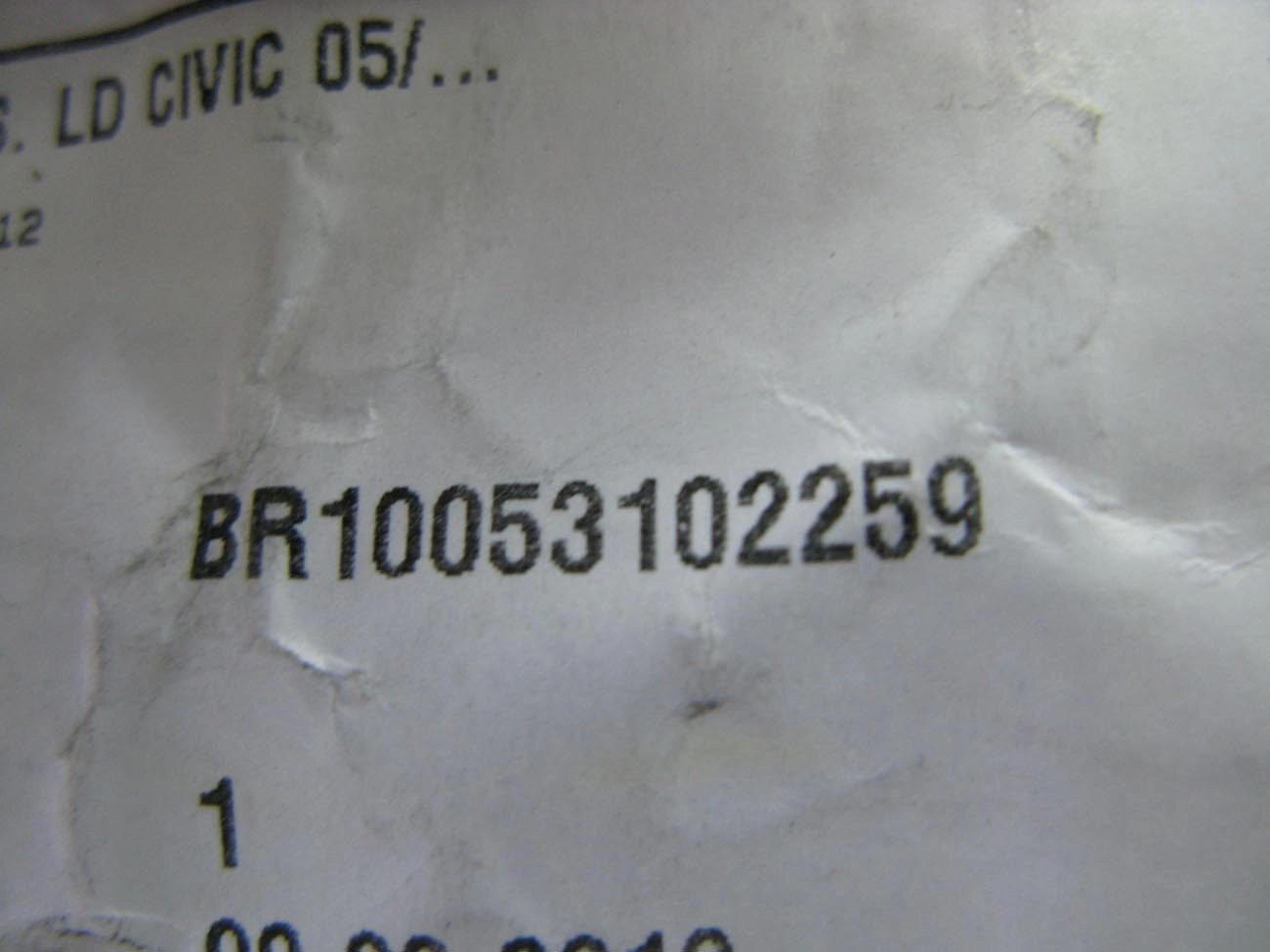 BIELETA TRASEIRA DIREITA HONDA NEW CIVIC 2006/2012 - ÂNGULO - 135 GRAUS