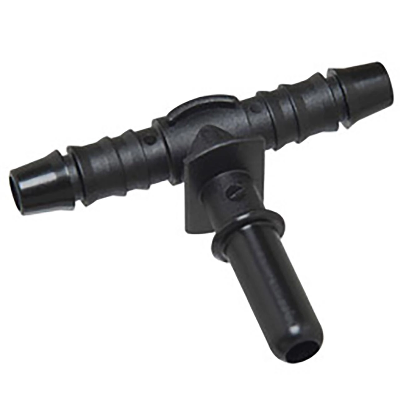 ADAPTADOR TIPO T PRETO 5/16X5/16X5/16