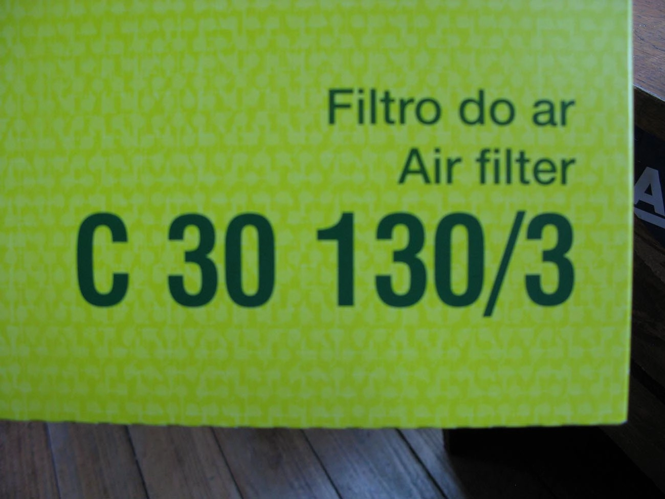 FILTRO AR GM ASTRA 1.8/2.0 GL/GLS 8/16V 98/ - NOVO VECTRA 2006/
