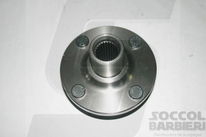 CUBO DIANTEIRO SEM ROLAMENTO TOYOTA COROLLA 2003/2008 - 4 FUROS 26 ESTRIAS