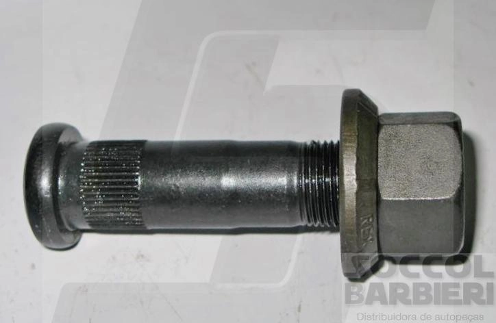 PARAFUSO RODA VW 12.140 - 20X90 - C/PORCA OSCILANTE 30 - CONJUNTO TRASEIRO