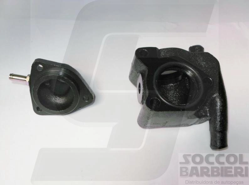 CARCAÇA VÁLVULA TERMOSTÁTICA ALUMÍNIO FORD MONDEO 98/99 - ZETEC 16V - COM TAMPA