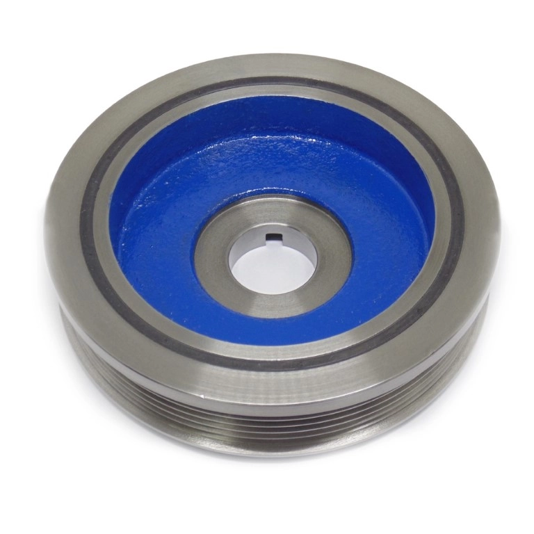 POLIA DO VIRABREQUIM - RENAULT MASTER 2.5 16V DIESEL 2004/2009 - MOTOR G9U