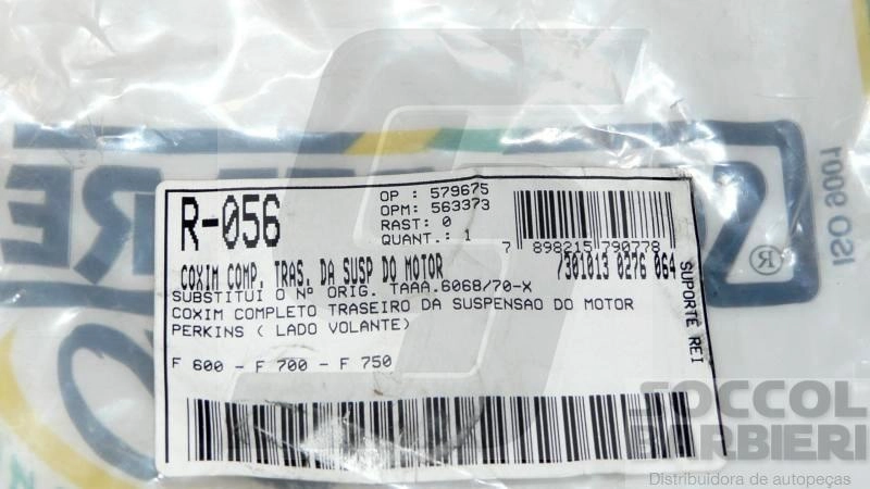 COXIM DO MOTOR FORD F-600 - TRASEIRO PERKINS