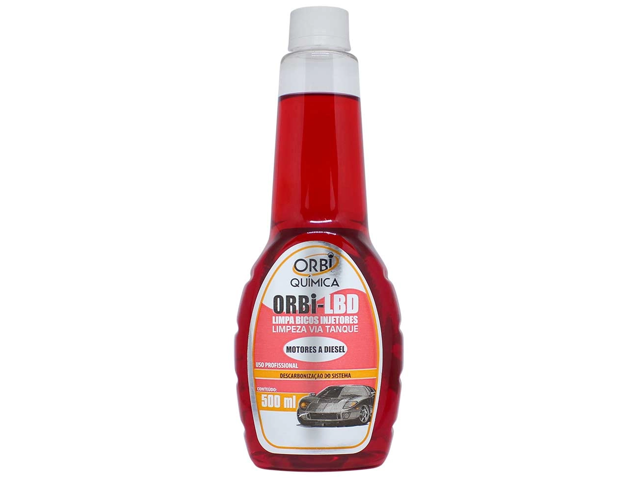 LIMPA BICO INJETOR DIESEL - VERMELHO 500ML - LIMPEZA E DESCARBONIZAÇÃO DO SISTEMA DE INJEÇÃO