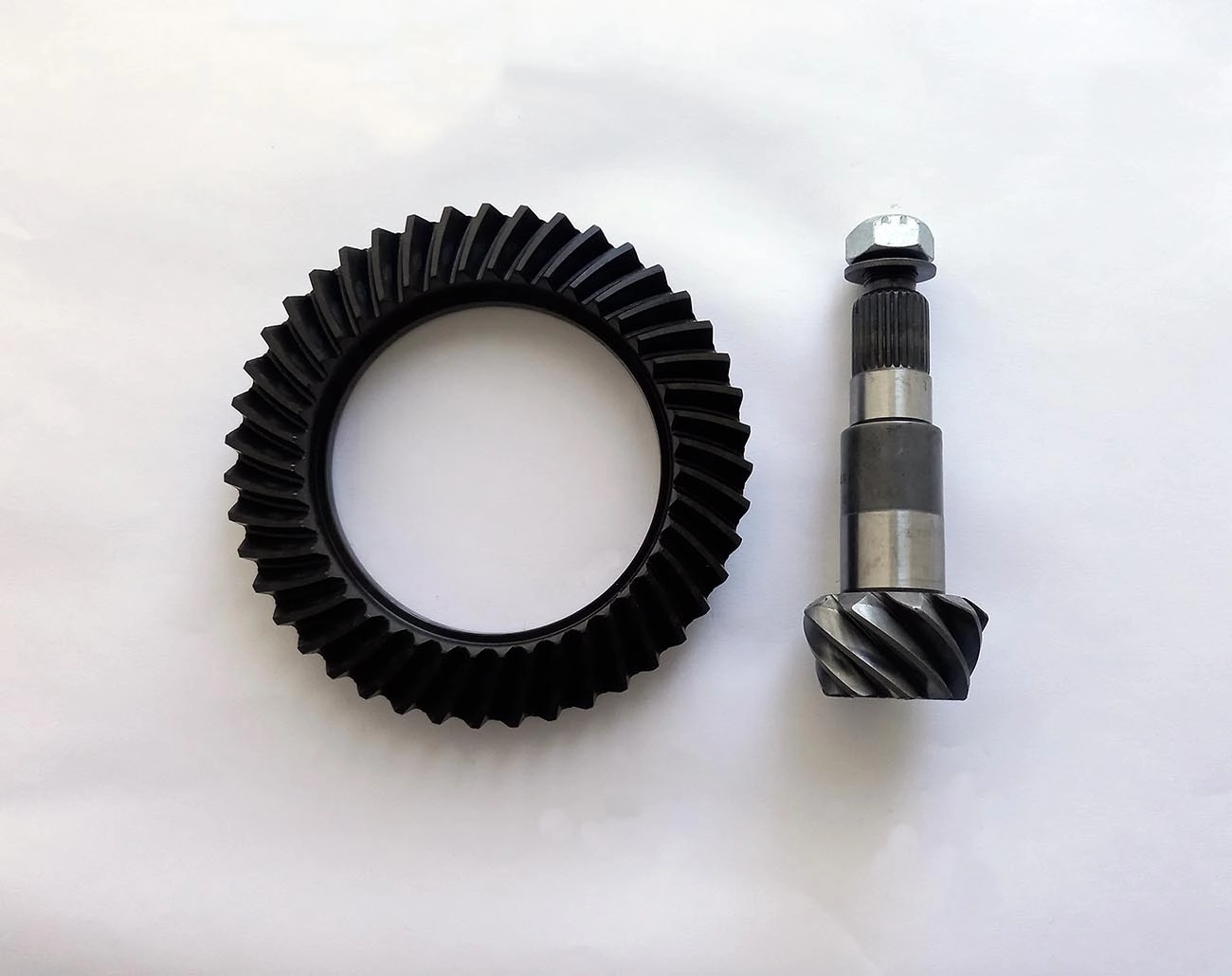 CONJUNTO COROA PINHÃO 43X9 EIXO DANA 46 PINHAO 9X43 FORD F-1000 3.6 GASOLINA 91/98 4X2 GM S-10/BLAZER 2.2 EFI 96/97