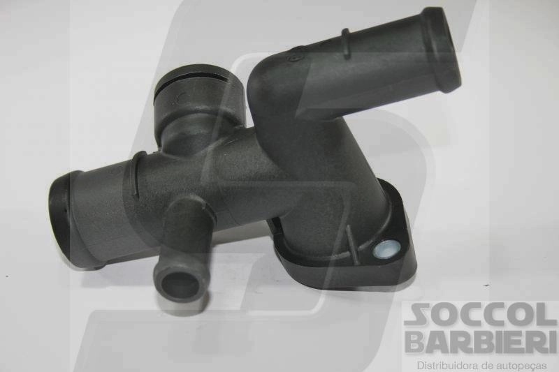 FLANGE FLUXO AGUA DO CABECOTE - VW GOLF 1.8 20V TURBO 99/01 - AUDI A3 1.8 99/00