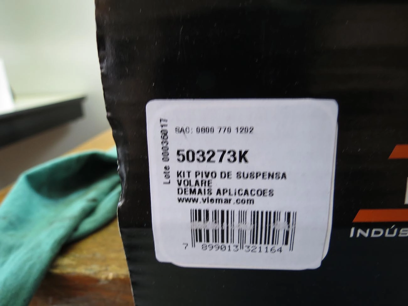 KIT PIVÔ SUSPENSÃO INFERIOR/SUPERIOR PARA UM LADO PIVO SUSPENSAO AGRALE VOLARE 4X4 ESCOLARBUS 13/22
