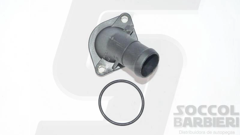 COTOVELO/FLANGE PLASTICO VALVULA TERMOSTATICA VW GOL/VOYAGE/PARATI/SAVEI 1988/1994 - MOTOR AP