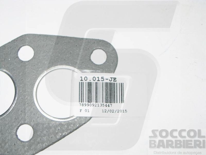 JUNTA FLANGE SAÍDA DO ESCAPE FORD CORCEL/DEL REY/ESCORT/VERONA 79/ - VW GOL/SAVEIRO - AE/CHT