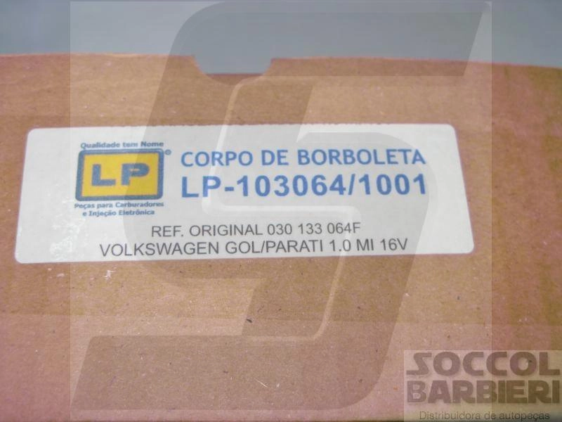 CORPO DE BORBOLETA  TBI - VW GOL/PARATI 1.0 16V 97/2001 - MI