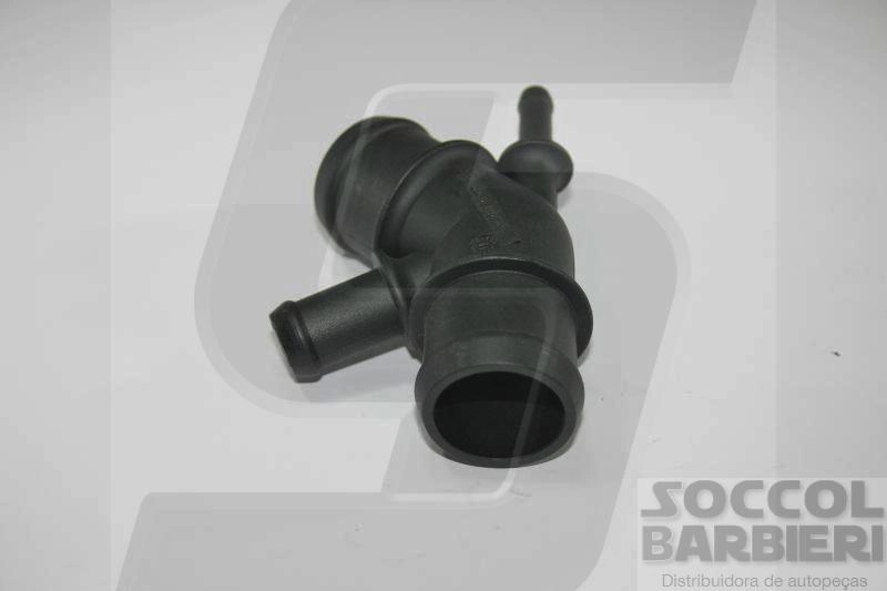 CONEXAO MANGUEIRA TRASEIRA SUPERIOR RADIADOR VW GOLF/BORA/NEW BEETLE - AUDI A3 - 4 SAIDAS
