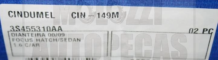 MOLA SUSPENSÃO DIANTEIRA SUSPENSAO FORD FOCUS HATCH/SEDAN 1.6 2000/2008