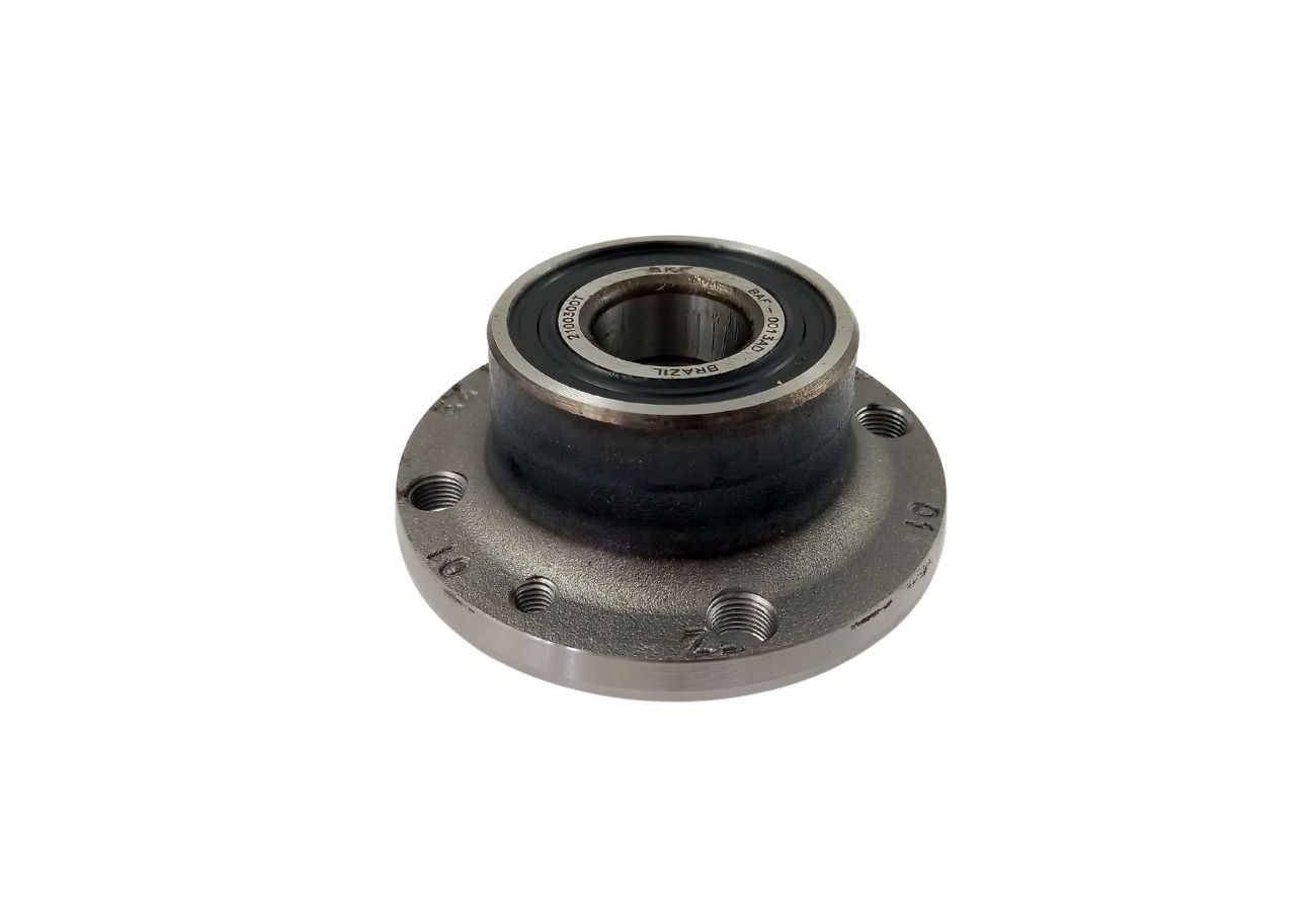 CUBO TRASEIRO COM ROLAMENTO SEM ABS SEM RECORTE FIAT FIORINO 94/ - ELBA 95/ - STRADA 98/15
