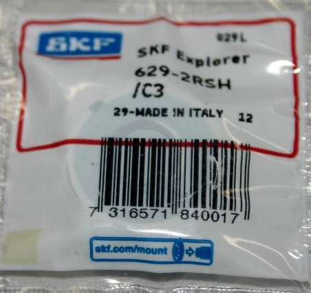 ROLAMENTO INDUSTRIAL - APLICAÇÕES DIVERSAS - SKF - 9X26X8MM