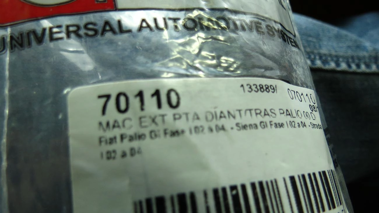 MACANETA EXTERNA FIAT PALIO/SIENA 2001/ - DIREITA