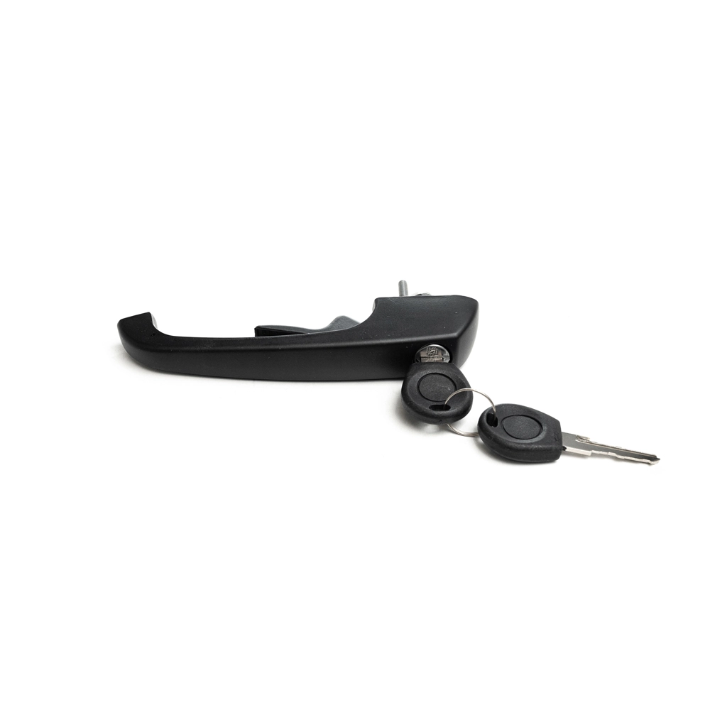 MACANETA EXTERNA VW KOMBI KLIPPER TODAS - CAMINHOES TODOS - DIANTEIRA PRETA