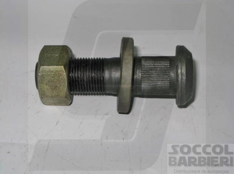 PARAFUSO RODA FIAT 120/130/140 - 20X80 - CONJUNTO TRASEIRO