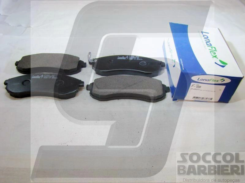 PASTILHA DE FREIO DIANTEIRA MITSUBISHI L-200 2.5/3.2 1994/2016 - PAJERO SPORT 3.5 2006/2011