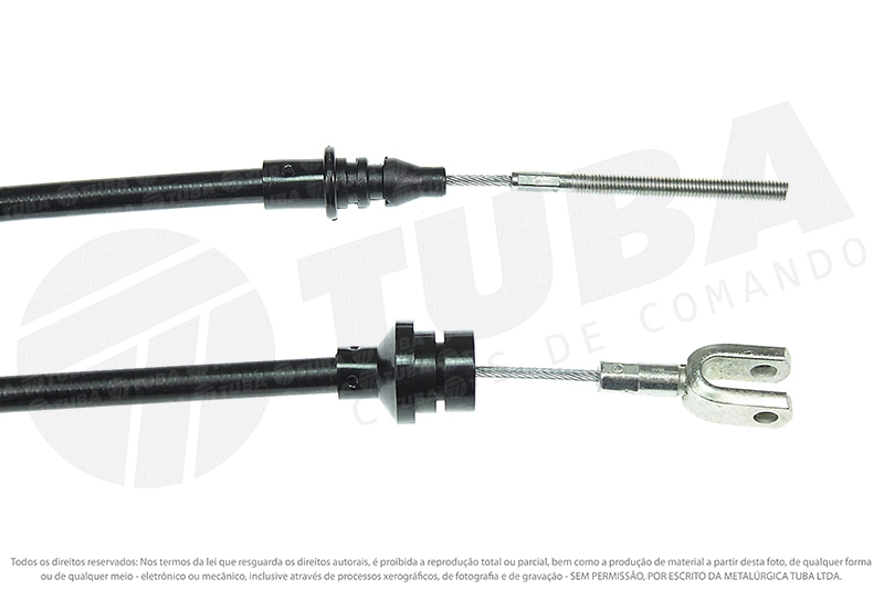 CABO EMBREAGEM FORD CORCEL I/CORCEL II/ BELINA I/BELINA II/DEL REY - 770MM