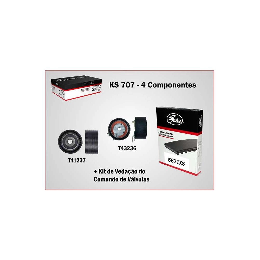 KIT CORREIA COMANDO RENAULT DUSTER 1.6 16V 2012/