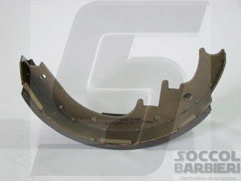 SAPATA FREIO TRASEIRA COM LONA FORD RANGER XLS/XLT 1994/2009