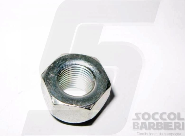 PORCA ABERTA CUBO RODA DIANTEIRA OU TRASEIRA 1/2X20UNF CHAVE 21 MM WILLYS TODOS 67/