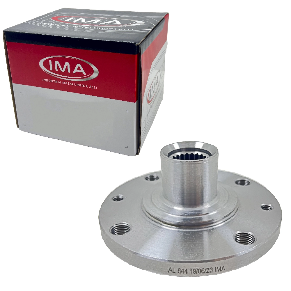 CUBO RODA DIANTEIRO SEM ROLAMENTO 4 FUROS 22 ESTRIAS FIAT NOVO UNO 10/ NOVA FIORINO 14/ PUNTO 1.4 07/ TIPO 1.6 93/97