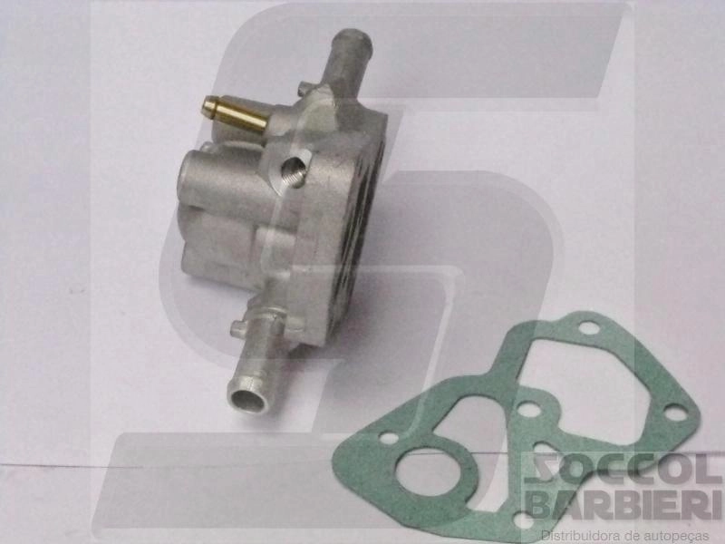 VALVULA TERMOSTATICA COM CARCAÇA COM AR QUENTE FIAT PALIO/SIENA/STRADA 1.0/1.5 - MOTOR FIASA