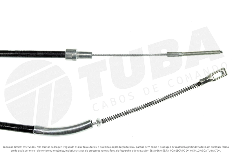 CABO FREIO VW FUSCA 1300L/1500/1600 70/96 - 1770MM