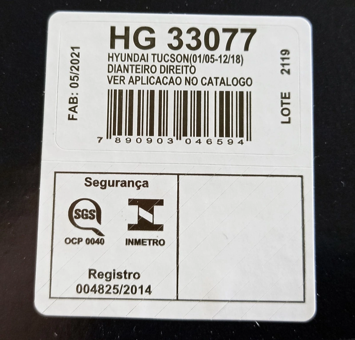 AMORTECEDOR DIANTEIRO DIREITO HYUNDAI TUCSON 2005/2017 EXCETO NEW TUCSON -  KIA SPORTAGE 2006/2010