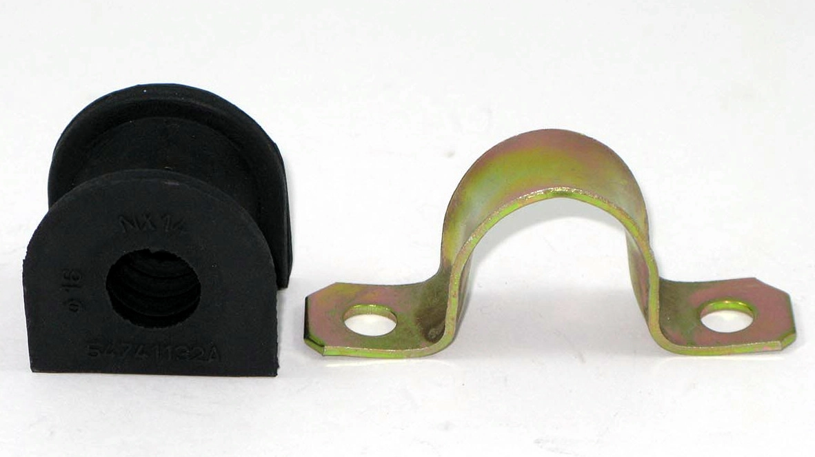 KIT BUCHAS BARRA ESTABILIZADORA SUSPENSÃO DIANTEIRA FURO 16MM PARA UM LADO ESTABILIZADOR DIANTEIRO VW LOGUS/POINTER 1993/1996