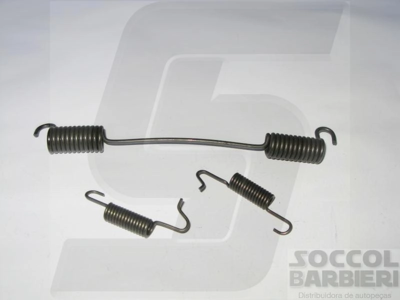 REPARO PARCIAL PATIM/MOLAS SAPATA FREIO TRASEIRA PARA UM LADO VW KOMBI 05.82/