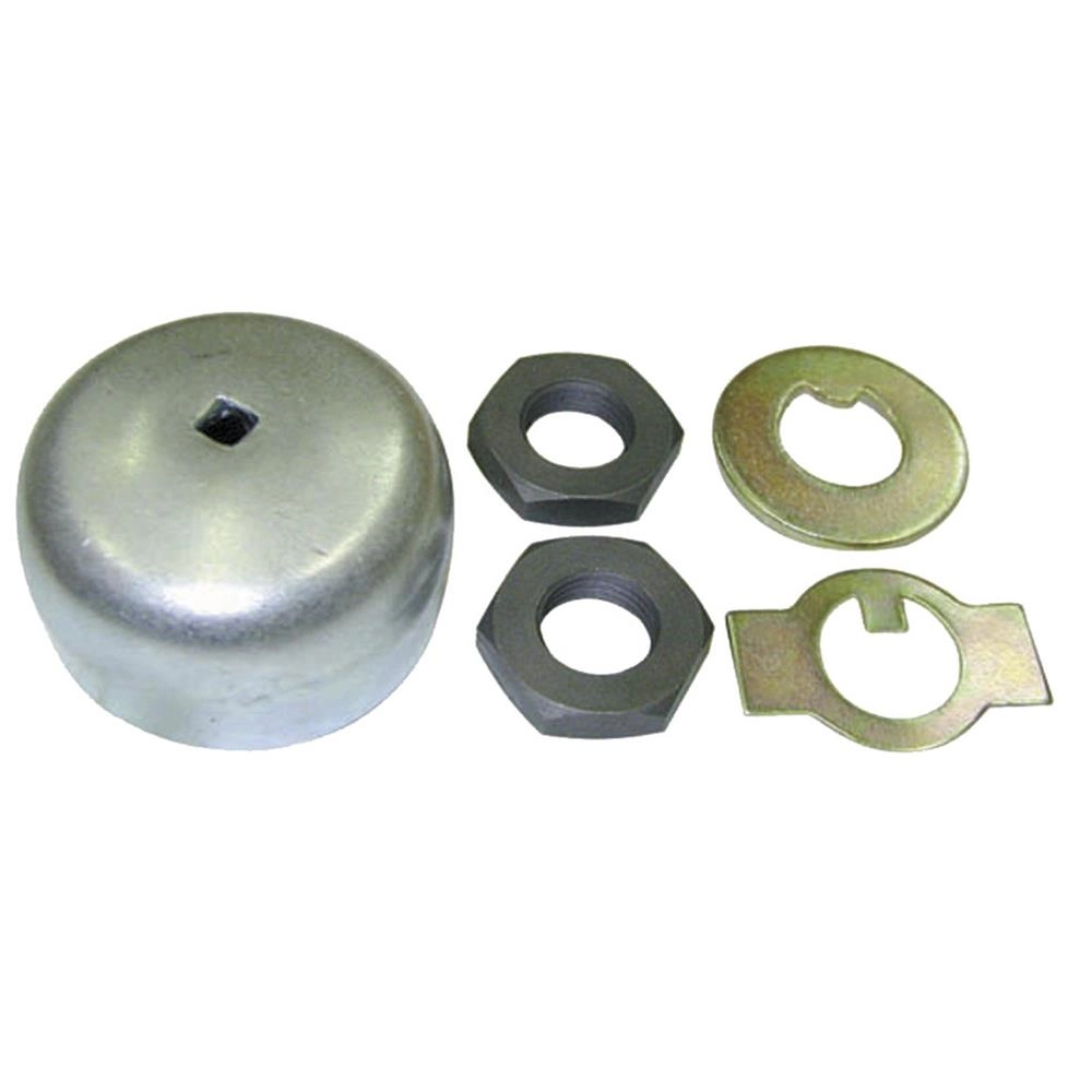 KIT CALOTA RODA DIANTEIRA ESQUERDA COM FURO VW FUSCA /74 ESQUERDO