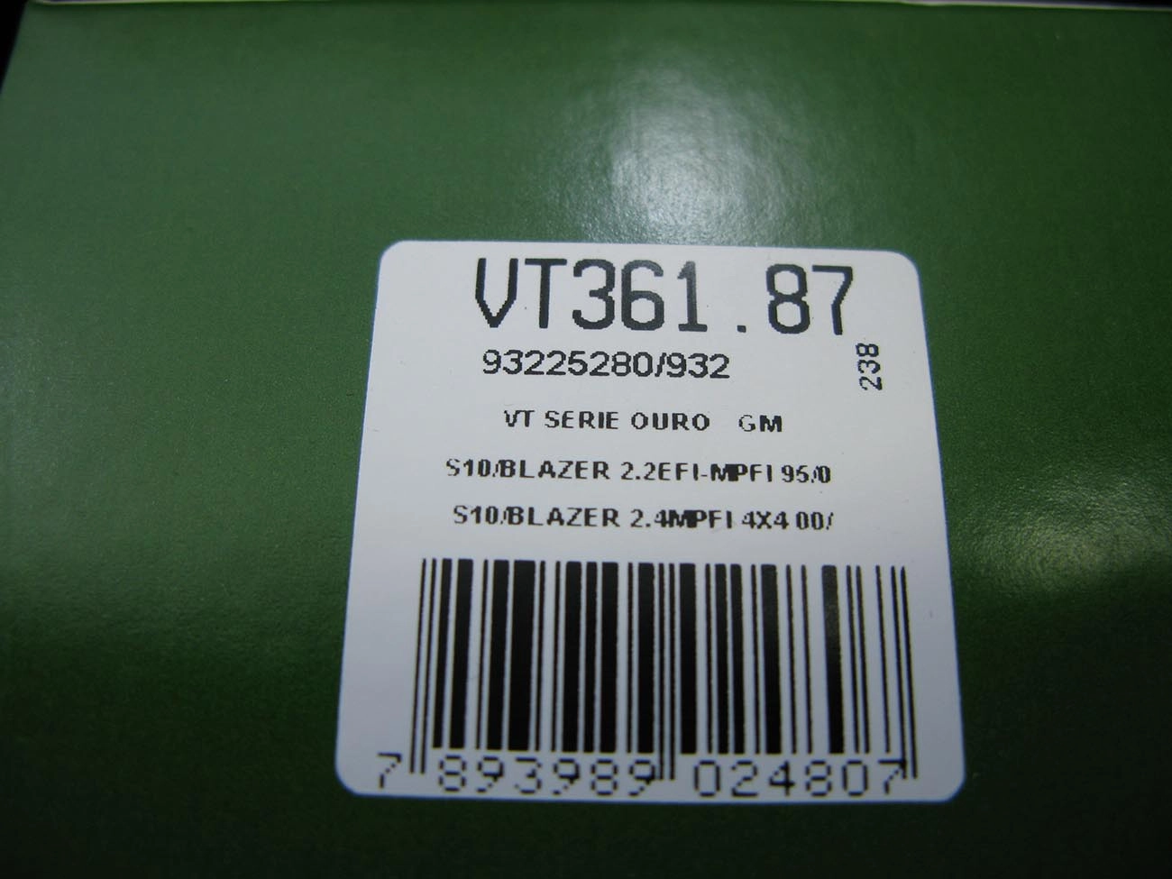 VÁLVULA TERMOSTÁTICA COM FLANGE ALUMÍNIO GM S-10/BLAZER 2.2/2.4 1995/