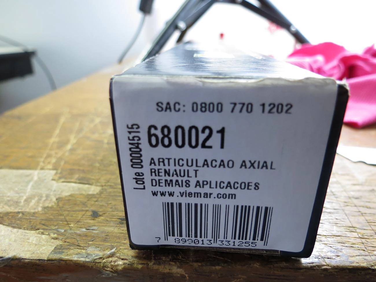 ARTICULAÇÃO/BARRA AXIAL DIREÇÃO RENAULT R19 - 94/00