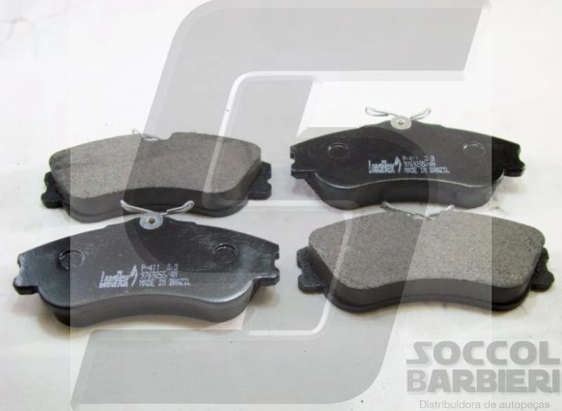 PASTILHA DE FREIO DIANTEIRA CITROEN XSARA PICASSO EXCLUSIVE/GLX 2.0 16V 2001/