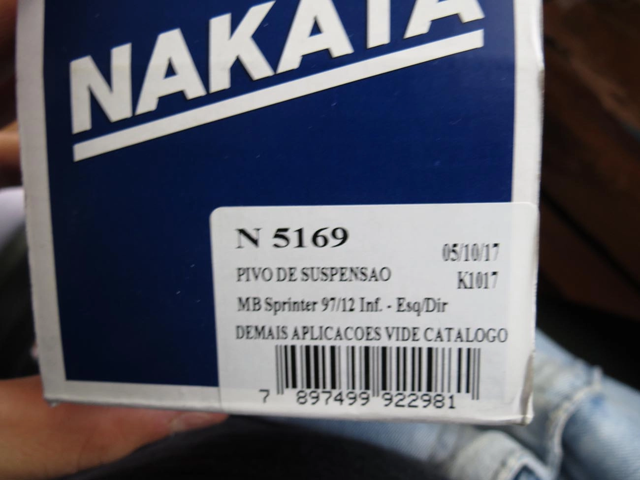 PIVÔ SUSPENSÃO MB SPRINTER 97/12 - LD/LE