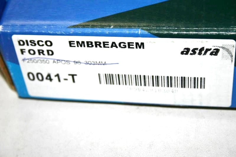 DISCO EMBREAGEM 303MM 10 ESTRIAS FORD F-250/350 98/