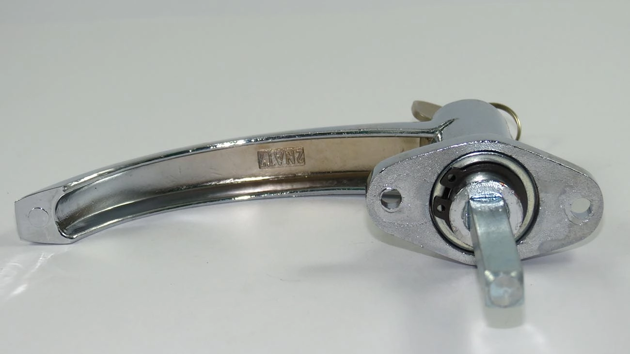 MACANETA EXTERNA TOYOTA BANDEIRANTE /82 - DIANTEIRA CROMADA