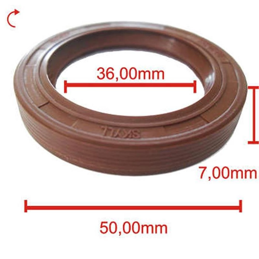 RETENTOR COMANDO CITROEN C3/C4/PICASSO 1.4/1.6/2.0 - PEUGEOT 206/207 1.4 - 308 2.0 - 36X50X8