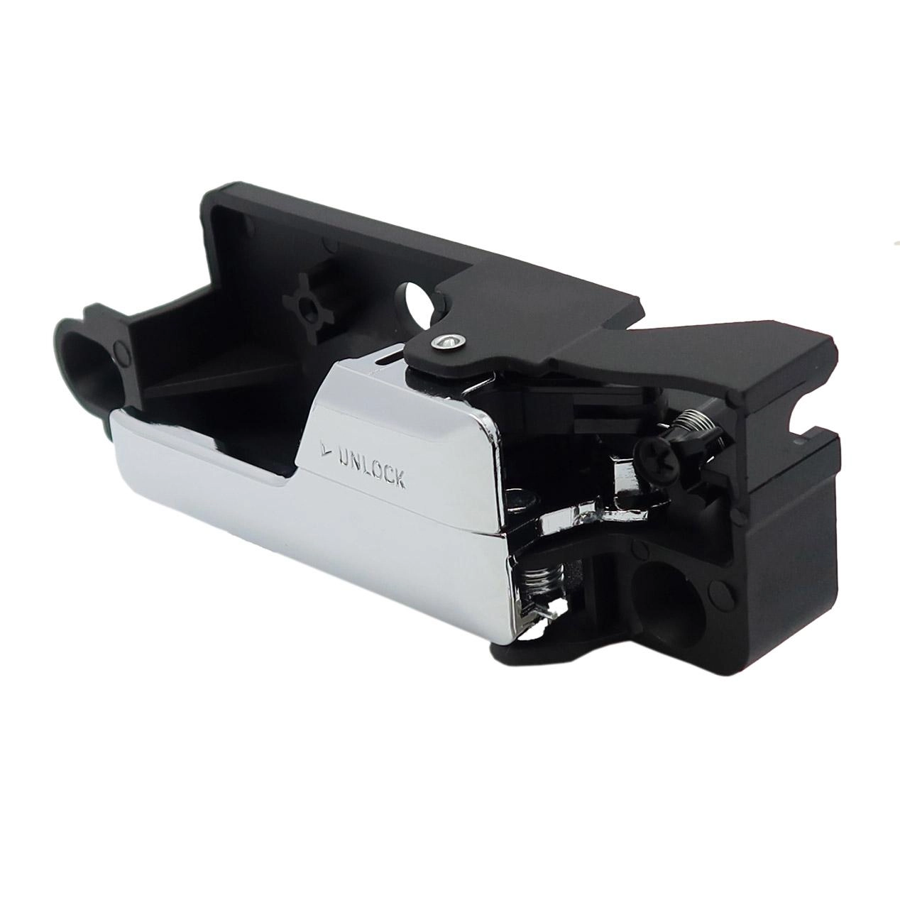 MACANETA INTERNA PORTA TRASEIRA DIREITA FORD FUSION 2006/2012 - PUXADOR CROMADO